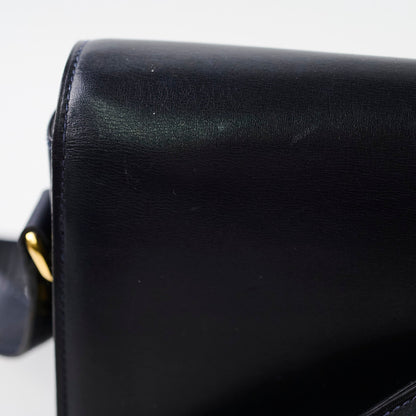Celine Vintage Navy Horse and Carriage Shoulder Bag - photo 13
