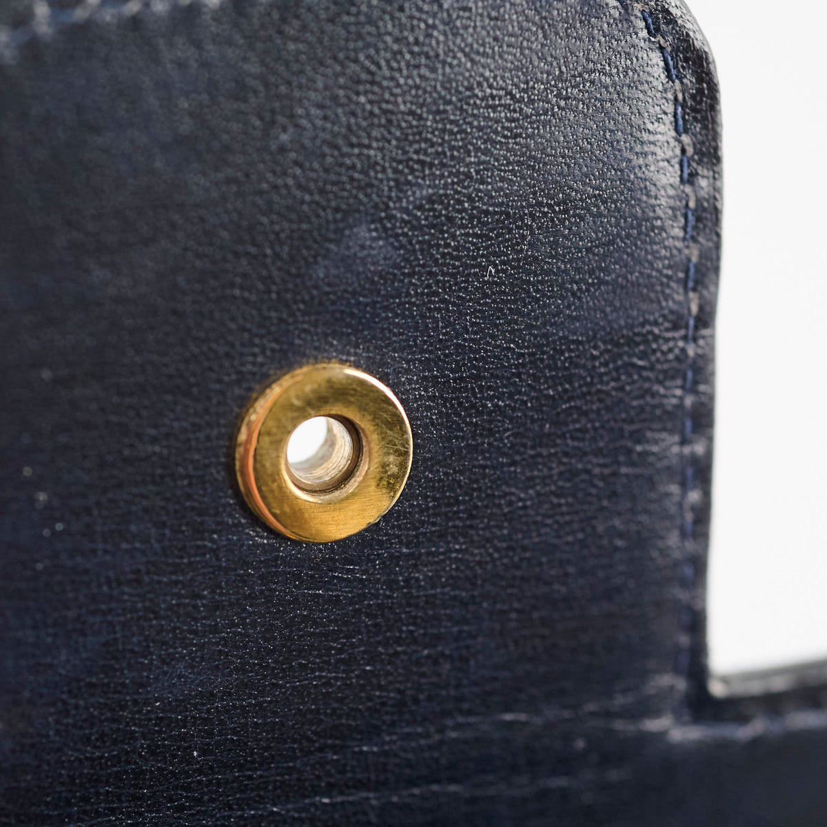 Celine Vintage Navy Horse and Carriage Shoulder Bag - photo 9