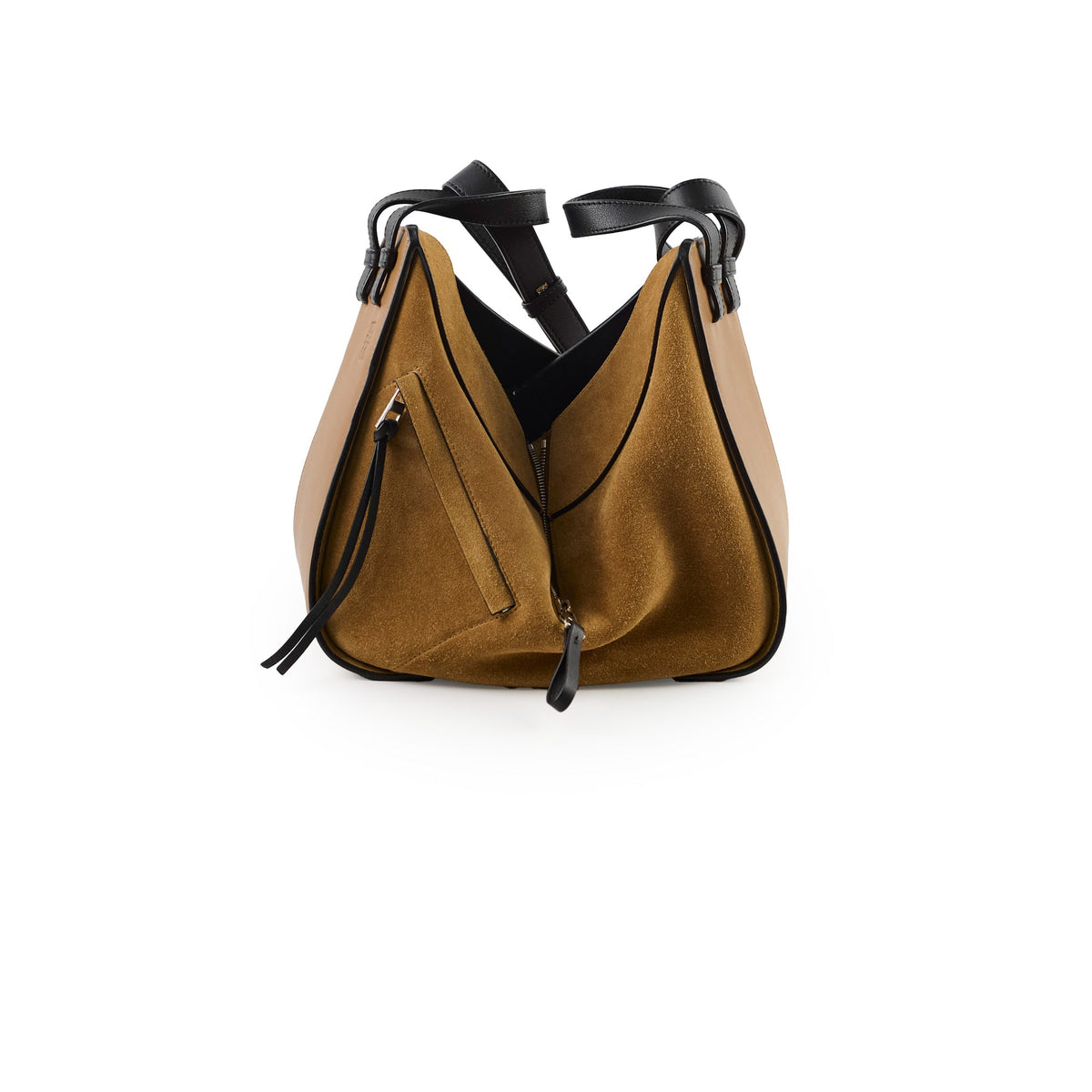 Loewe Small Hammock Suede/Leather Black/Brown - photo 1