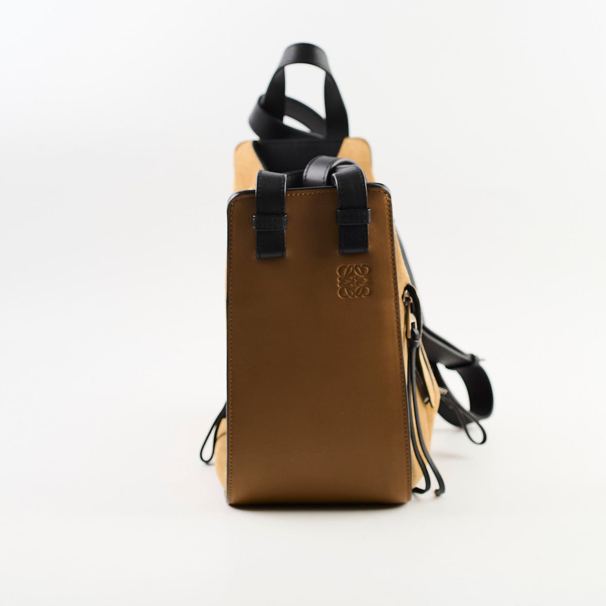 Loewe Small Hammock Suede/Leather Black/Brown - photo 4