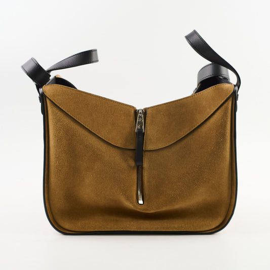 Loewe Small Hammock Suede/Leather Black/Brown - photo 2
