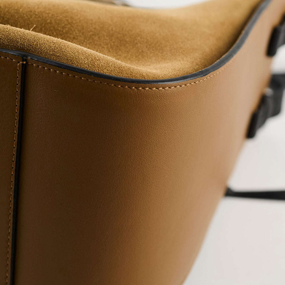 Loewe Small Hammock Suede/Leather Black/Brown - photo 11