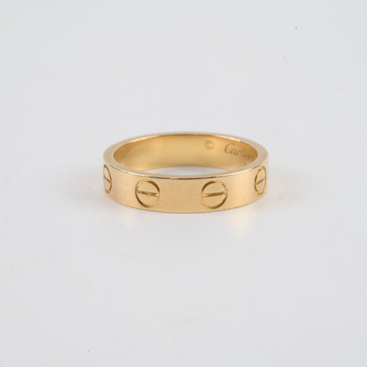 Cartier Love Ring Small Model Yellow Gold Size 45 - photo 1