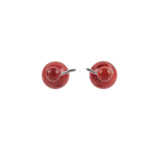 Christian Dior Tribal Earrings Red - photo 1