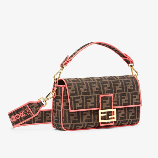 Fendi Baguette Fendi Roma/Amor Fabric Bag - photo 2