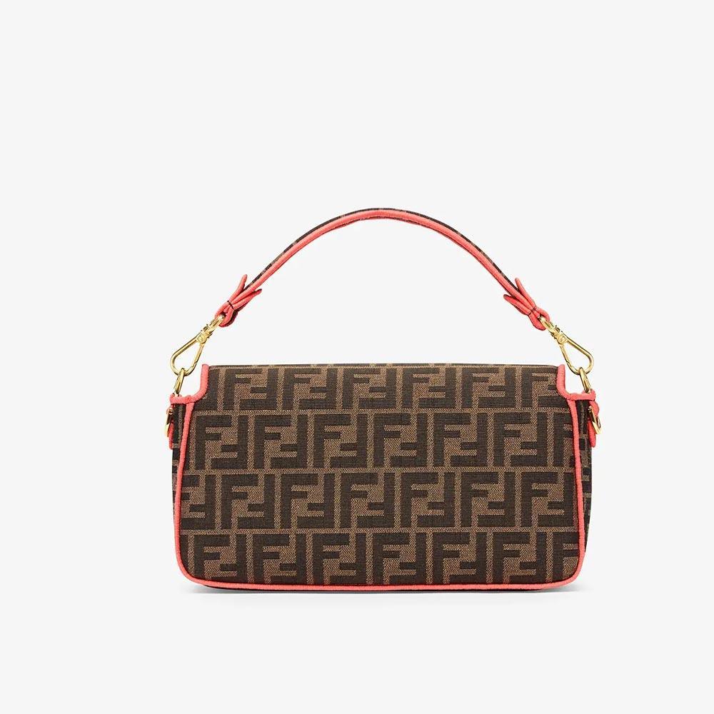 BAGUETTE Fendi Roma/Amor Fabric Bag - image 3