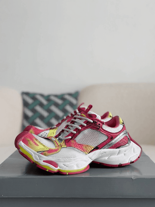 Balenciaga 10XL Sneaker - White, Pink & Yellow - photo 1