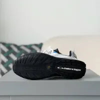 Balenciaga Radar Gradient Lines Sneaker - Silver, White & Blue - photo 2