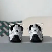 Balenciaga Radar Gradient Lines Sneaker - Silver, White & Blue - photo 5