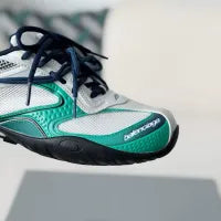 Balenciaga Radar Sneaker - Light Grey, Green & Black - photo 8