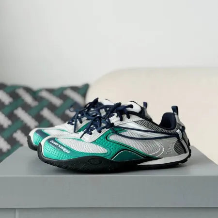 Balenciaga Radar Sneaker - Light Grey, Green & Black - photo 1