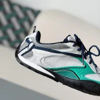 Balenciaga Radar Sneaker - Light Grey, Green & Black - photo 3