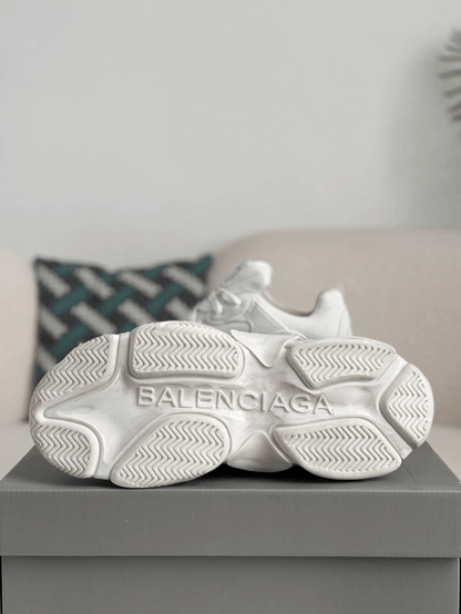 Balenciaga Triple S Sneaker - Triple White Leather & Mesh - photo 7