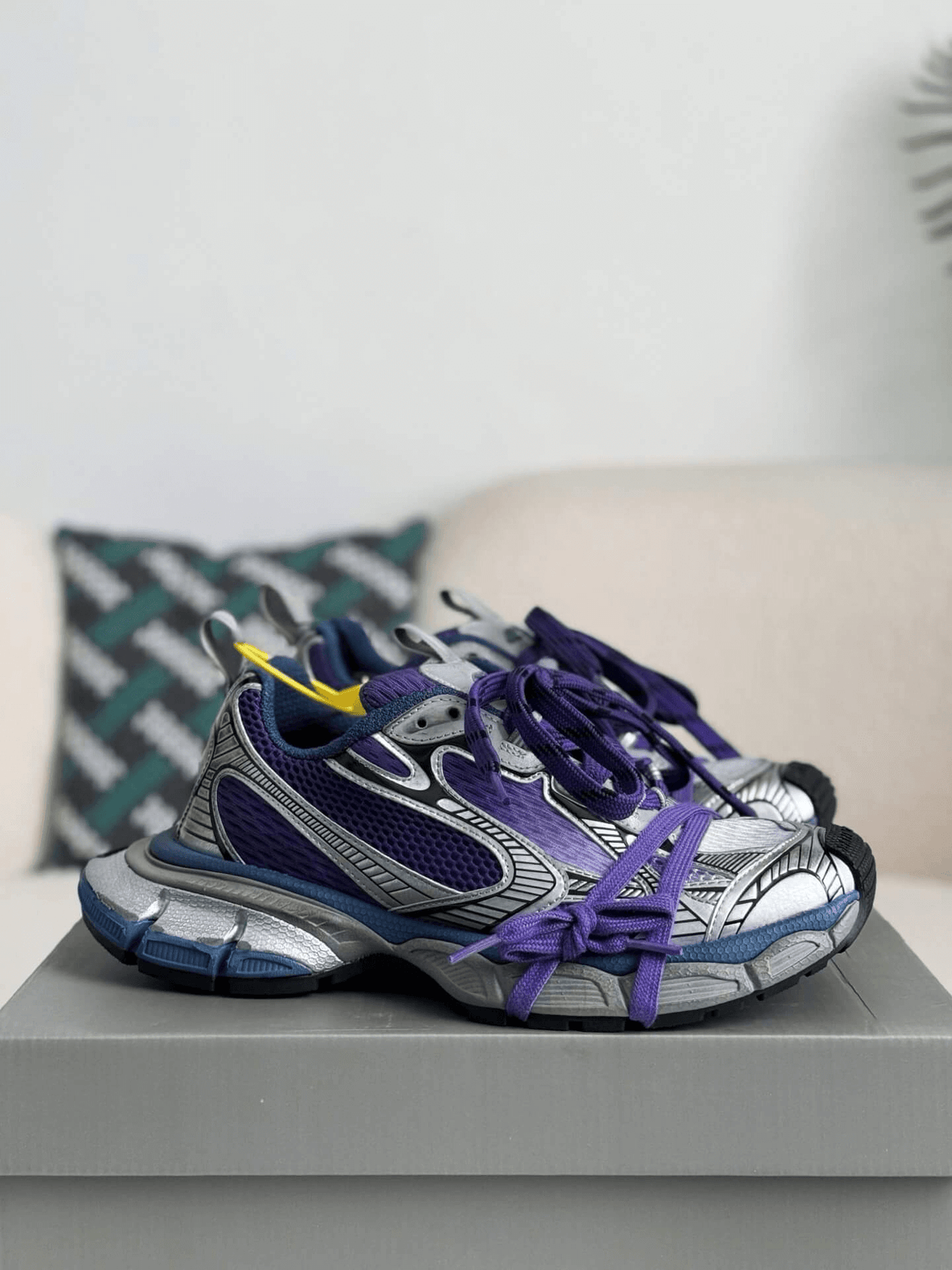 Balenciaga 3XL Sneaker - Purple, Silver & Blue - photo 10