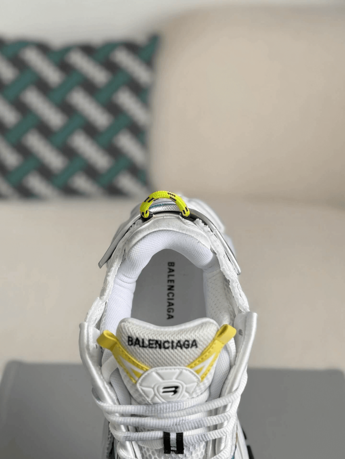 Balenciaga Runner Sneaker - Multi-Color White, Pink & Blue - photo 6