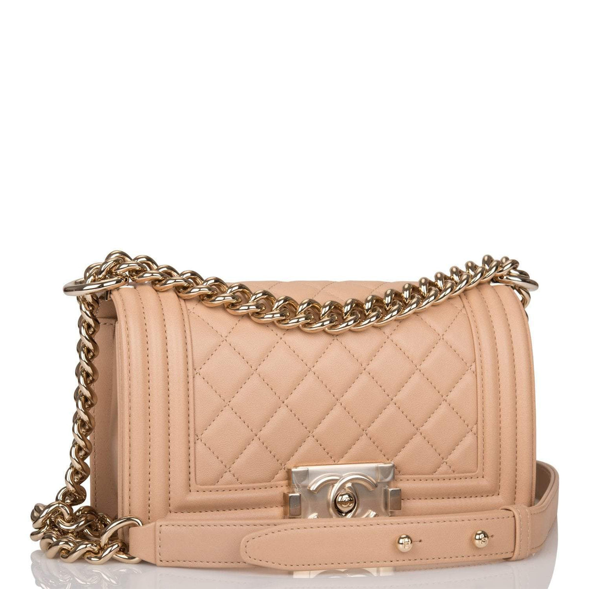 Copy of Chanel Camel Quilted Lambskin Small Boy Bag Light Gold Hardware-Payment 2 - image 2