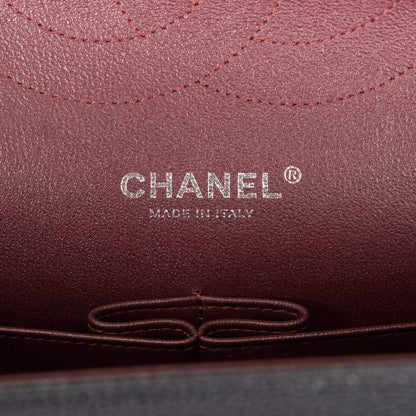 Chanel Black Quilted Caviar Jumbo Classic Double Flap Bag Silver Hardware - image 7