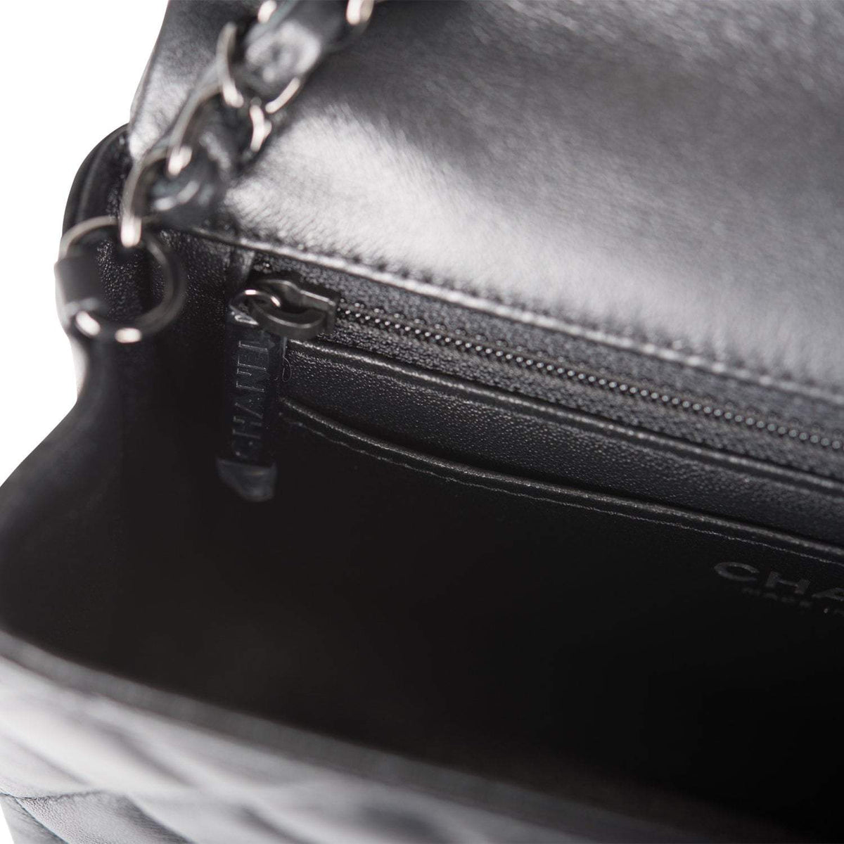 Chanel SO Black Quilted Lambskin Rectangular Mini Classic Flap Bag Black Hardware - photo 10