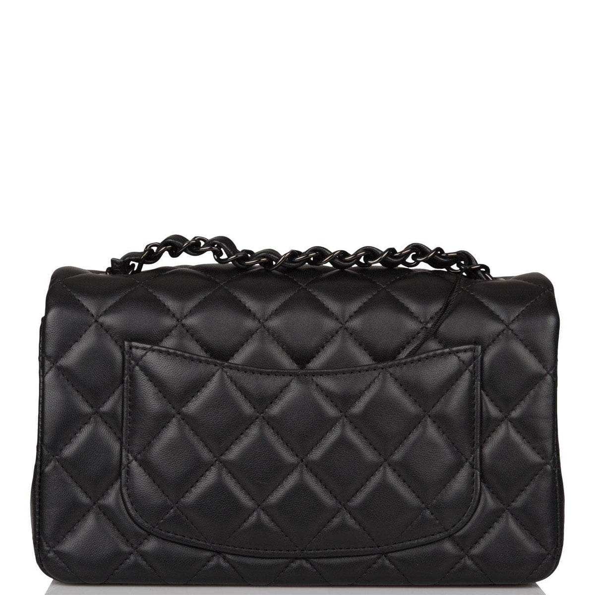 Chanel SO Black Quilted Lambskin Rectangular Mini Classic Flap Bag Black Hardware - photo 4