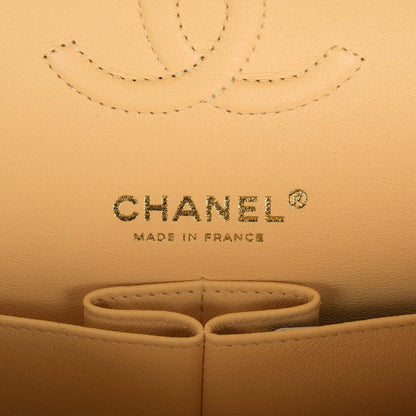 Chanel Pink Quilted Lambskin Small Classic Double Flap Bag Rainbow Hardware - image 7