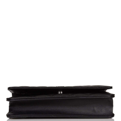 Chanel SO Black Classic Quilted Lambskin Wallet On Chain (WOC) Black Hardware - photo 6