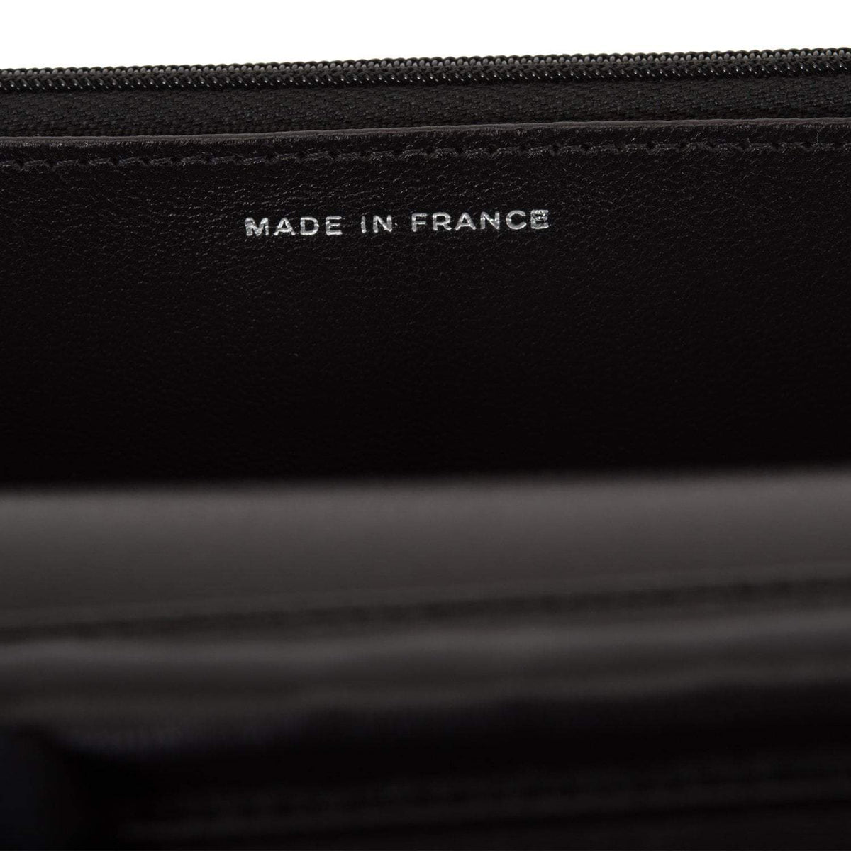 Chanel SO Black Classic Quilted Lambskin Wallet On Chain (WOC) Black Hardware - photo 9