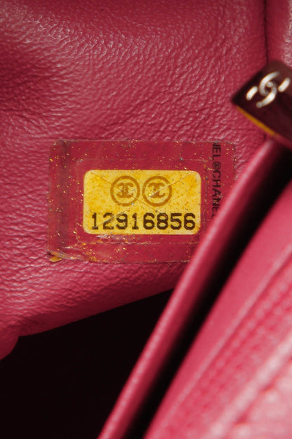 Classic Jumbo Single Flap Bag - Raspberry - image 11