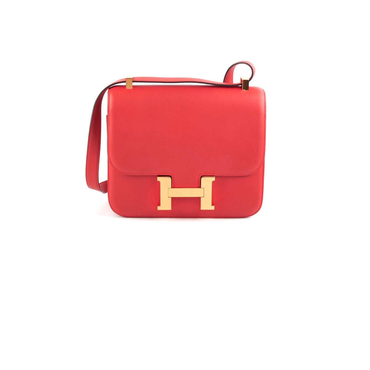 Hermes 24 Constance Rouge Pivoine Stamp A - 2017 - photo 1