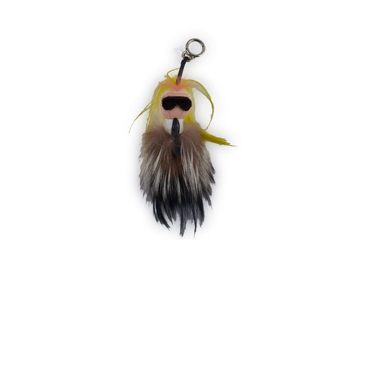 Fendi Mini Karlito Fur Charm - photo 1