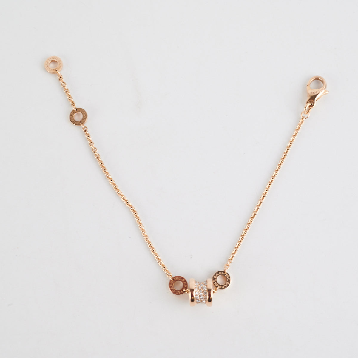 Bvlgari B.Zero1 Bracelet Diamond Rose Gold - photo 3