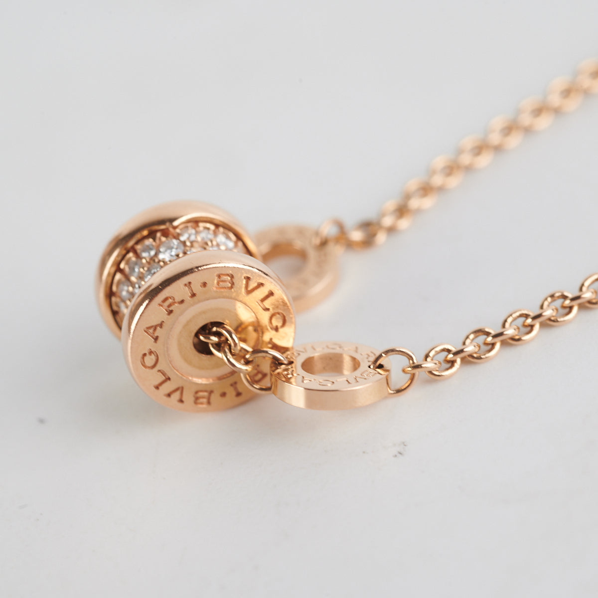 Bvlgari B.Zero1 Bracelet Diamond Rose Gold - photo 5