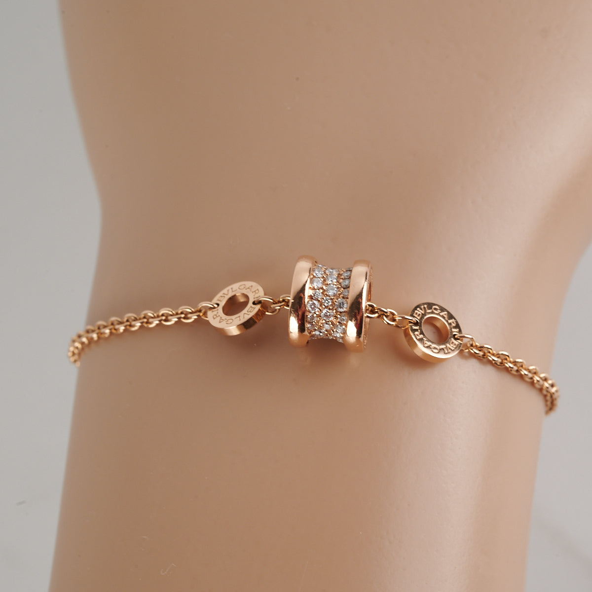 Bvlgari B.Zero1 Bracelet Diamond Rose Gold - photo 12