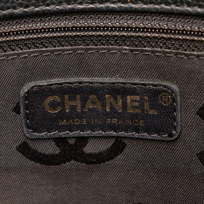 Chanel CC Caviar Leather Tote Bag - image 7