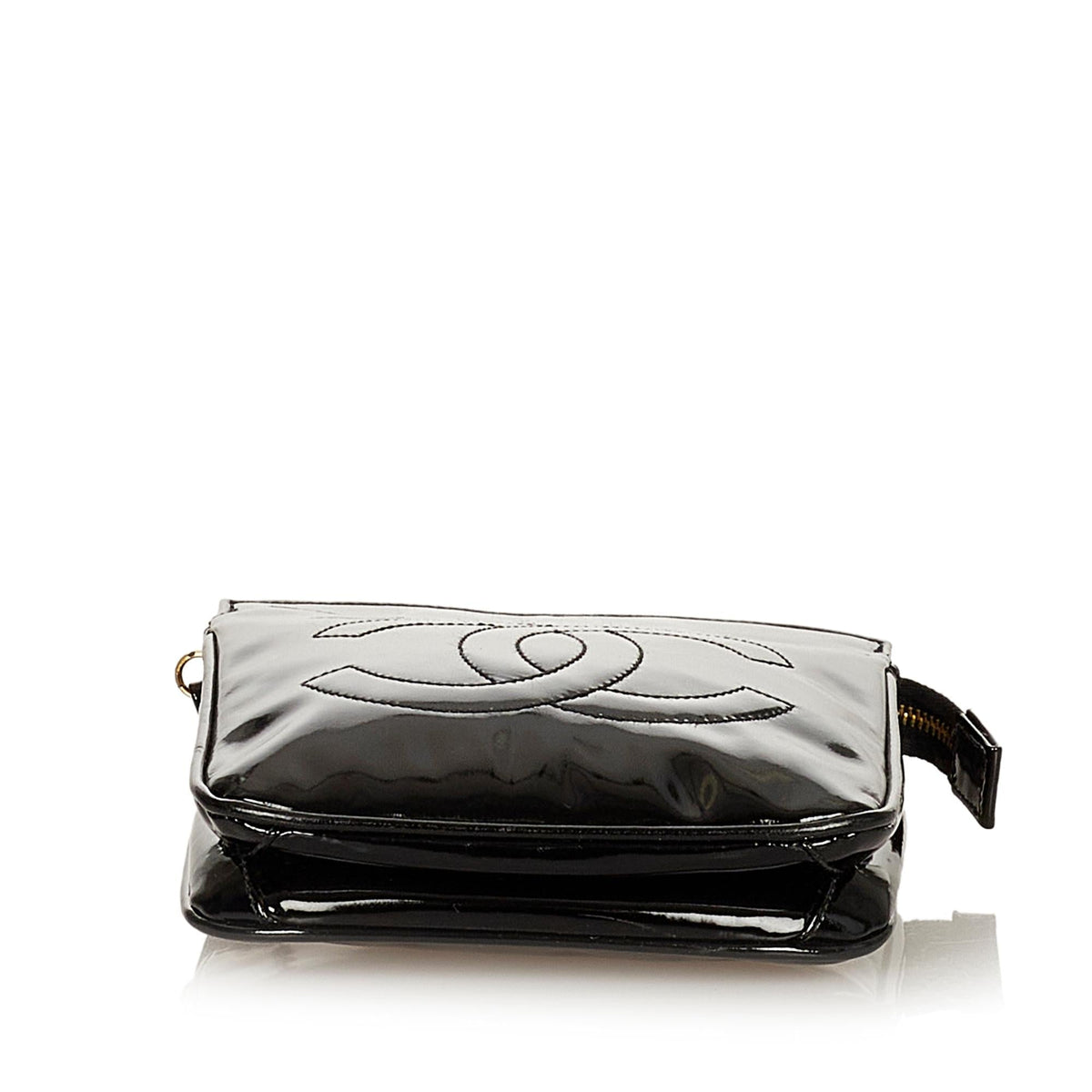Chanel CC Patent Leather Belt Bag - image 4