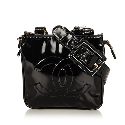 Chanel CC Patent Leather Belt Bag - image 1