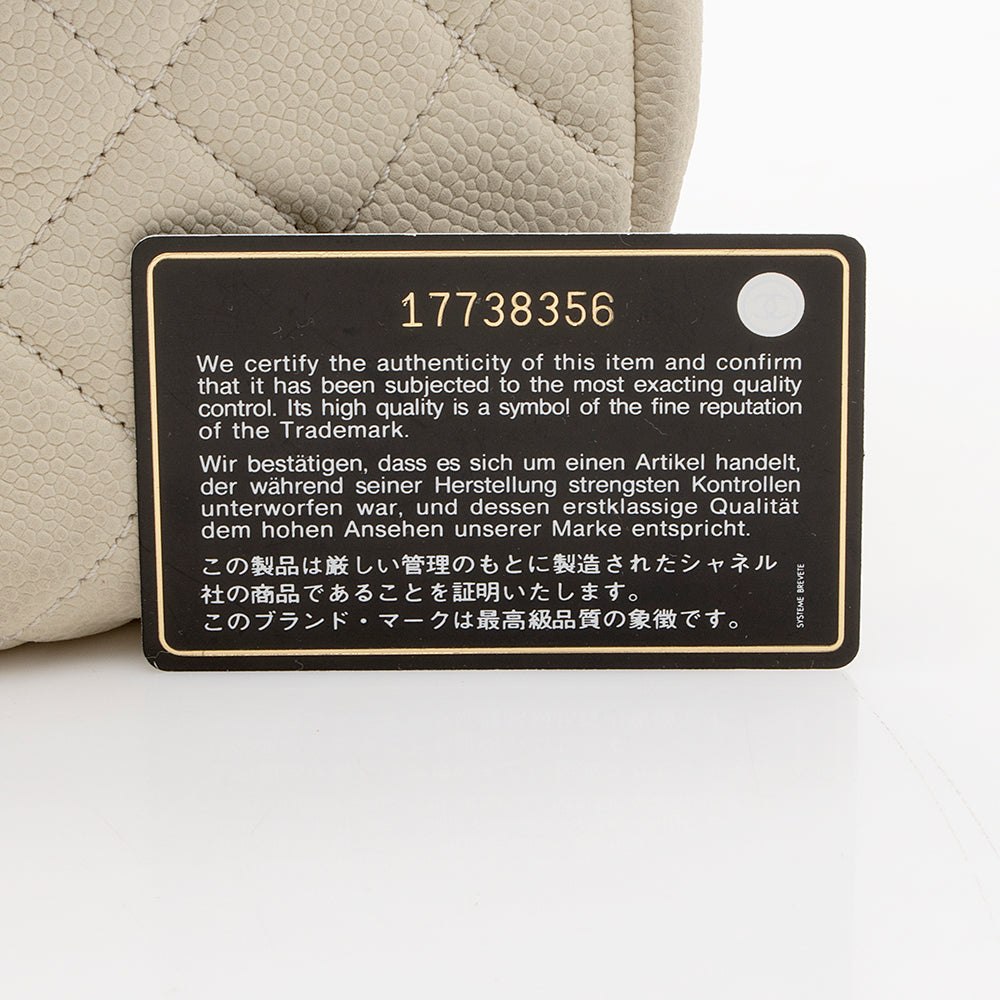 Chanel Caviar Leather Country Chic Messenger Bag - image 20