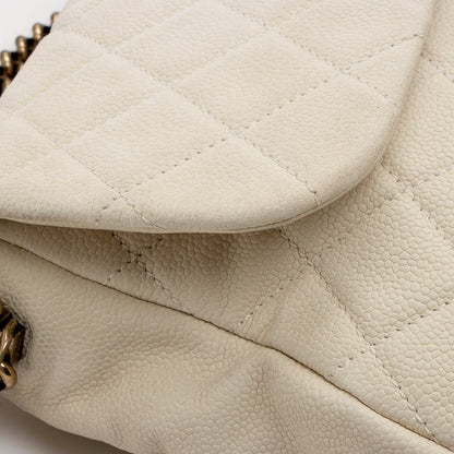 Chanel Caviar Leather Country Chic Messenger Bag - image 13