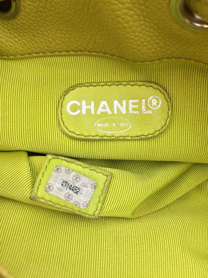 Chanel Caviar Leather Drawstring Bucket Bag - photo 11