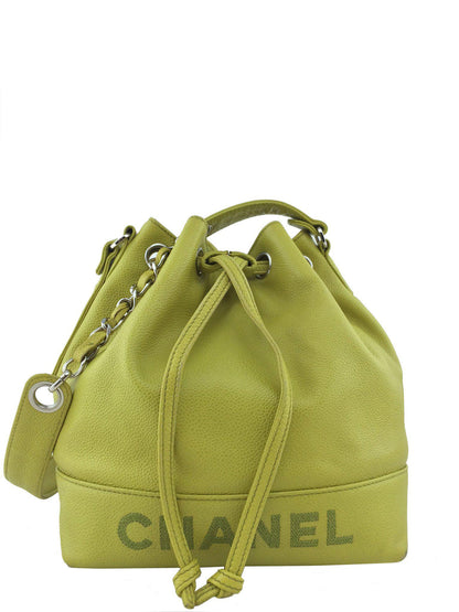Chanel Caviar Leather Drawstring Bucket Bag - photo 1