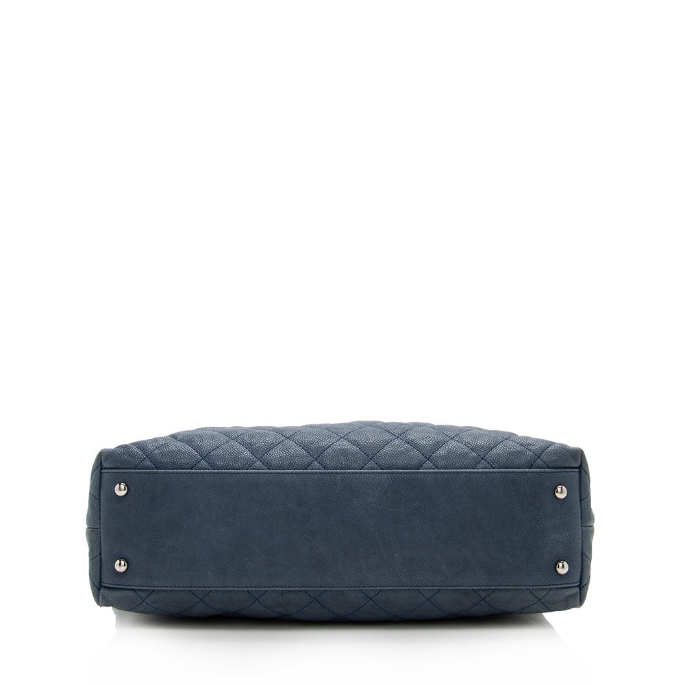 Chanel Caviar Leather French Riviera Hobo - image 4