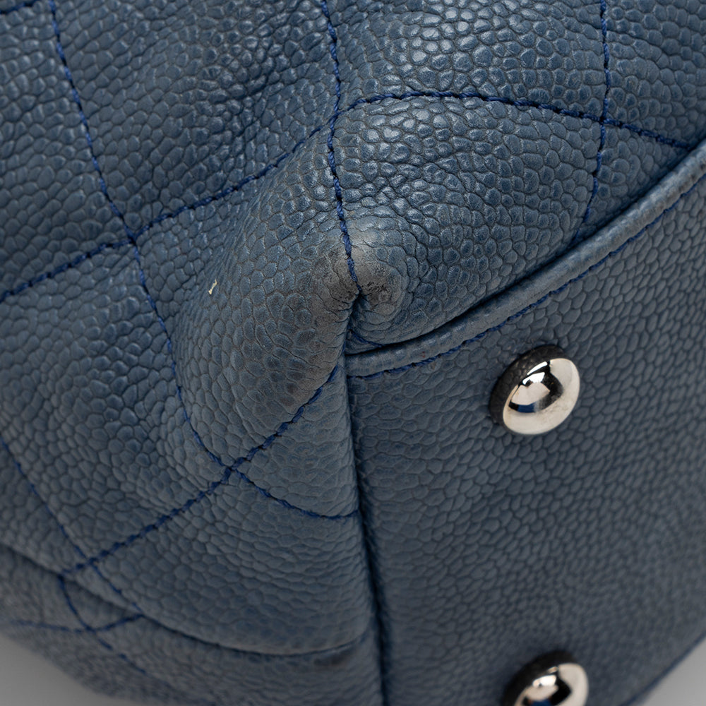 Chanel Caviar Leather French Riviera Hobo - image 10