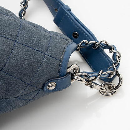 Chanel Caviar Leather French Riviera Hobo - image 12