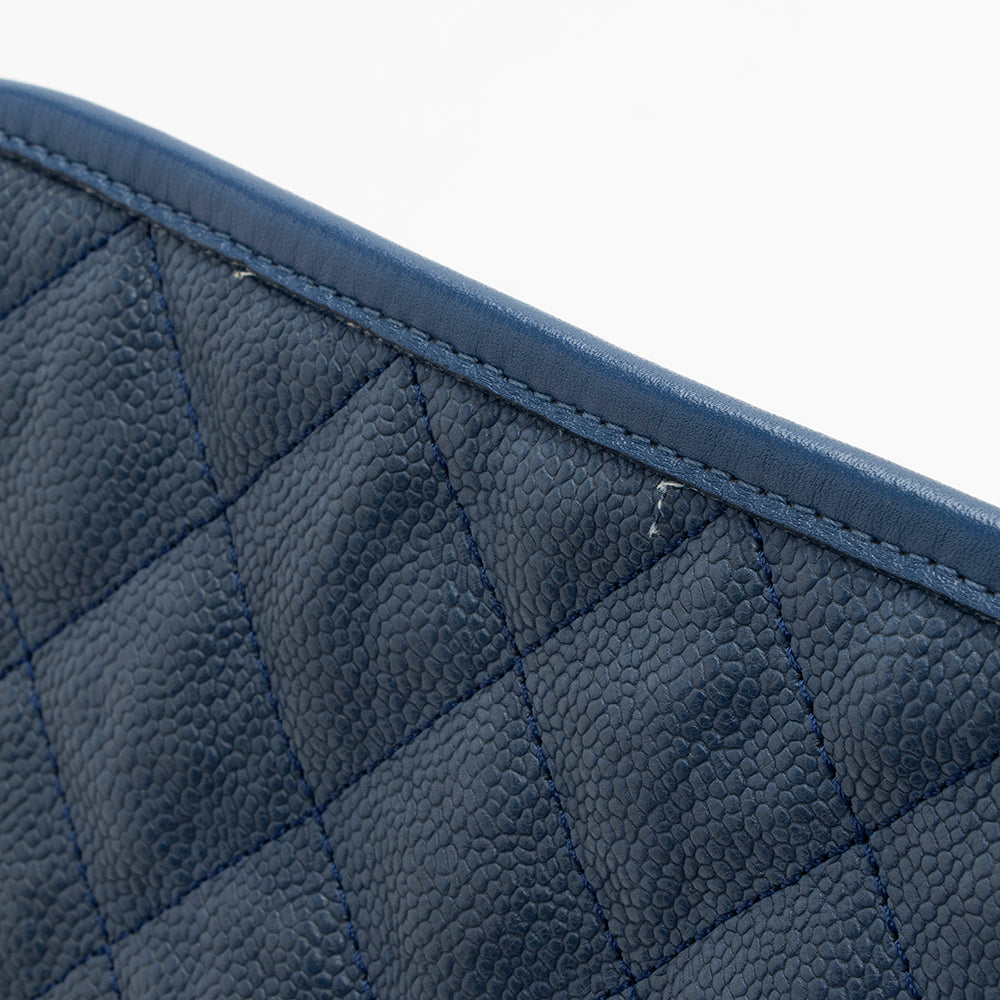 Chanel Caviar Leather French Riviera Hobo - image 13