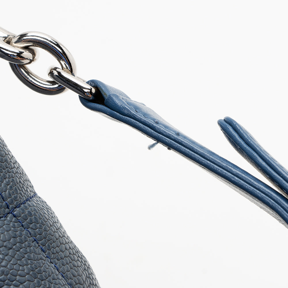 Chanel Caviar Leather French Riviera Hobo - image 14