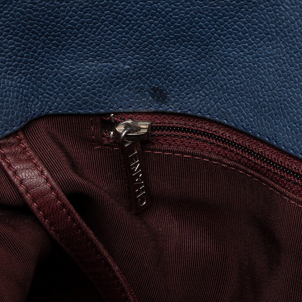 Chanel Caviar Leather French Riviera Hobo - image 17