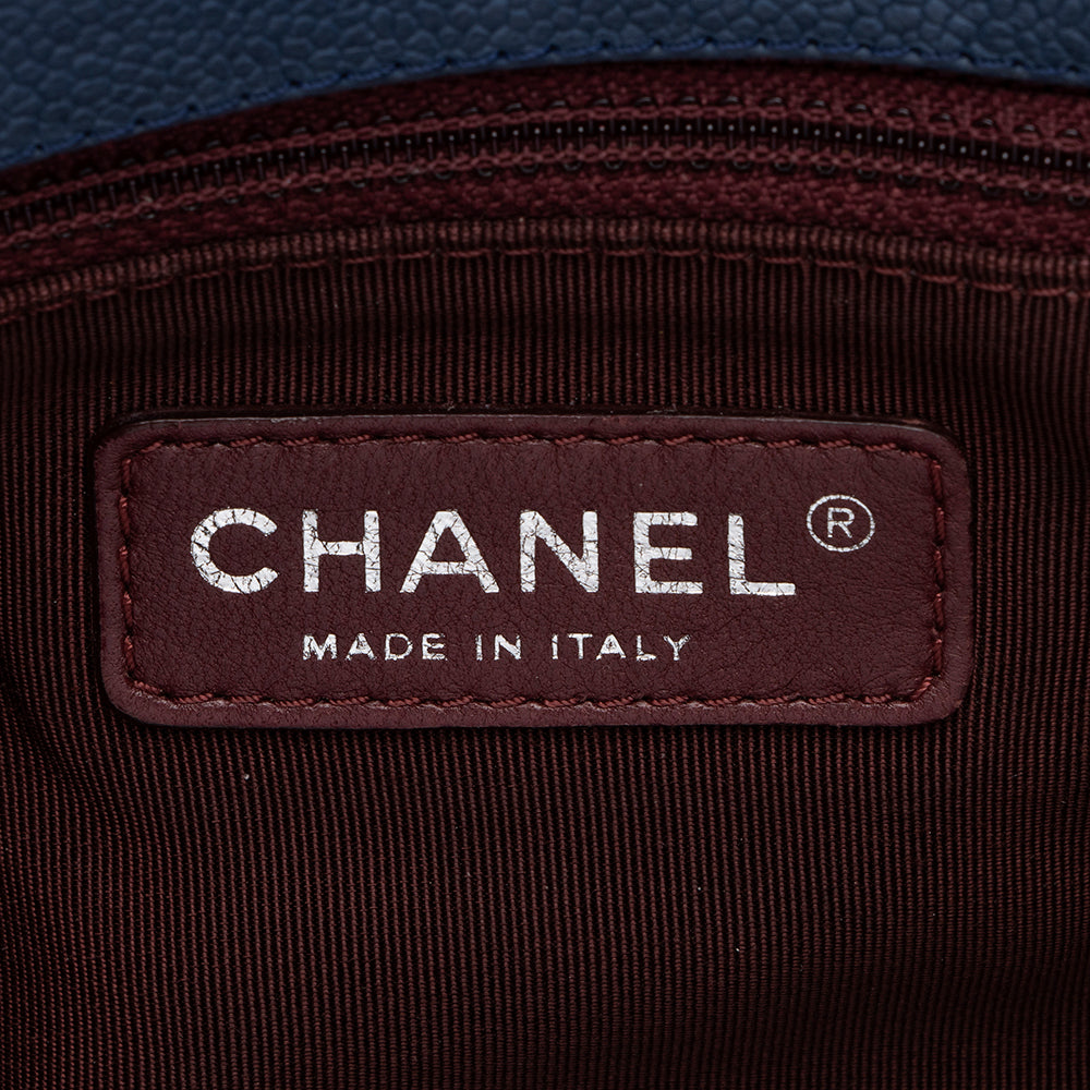Chanel Caviar Leather French Riviera Hobo - image 8