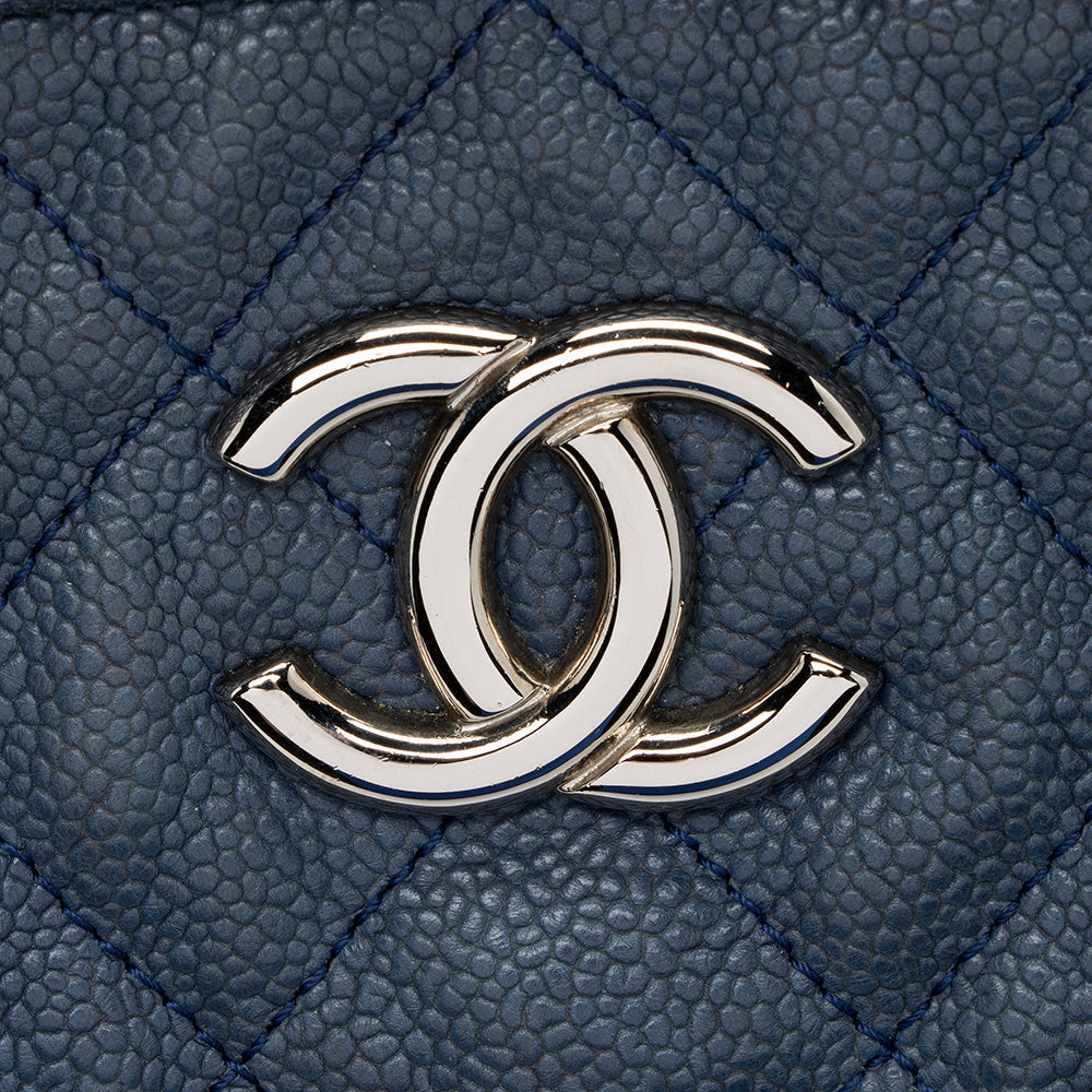 Chanel Caviar Leather French Riviera Hobo - image 9