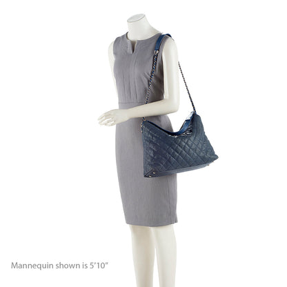 Chanel Caviar Leather French Riviera Hobo - image 5