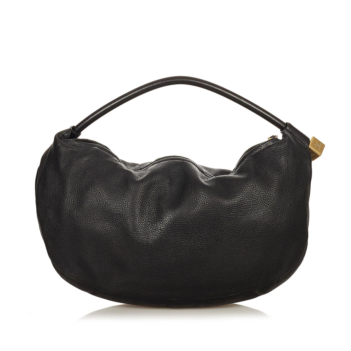 Chanel Caviar Leather Hobo Bag - image 3
