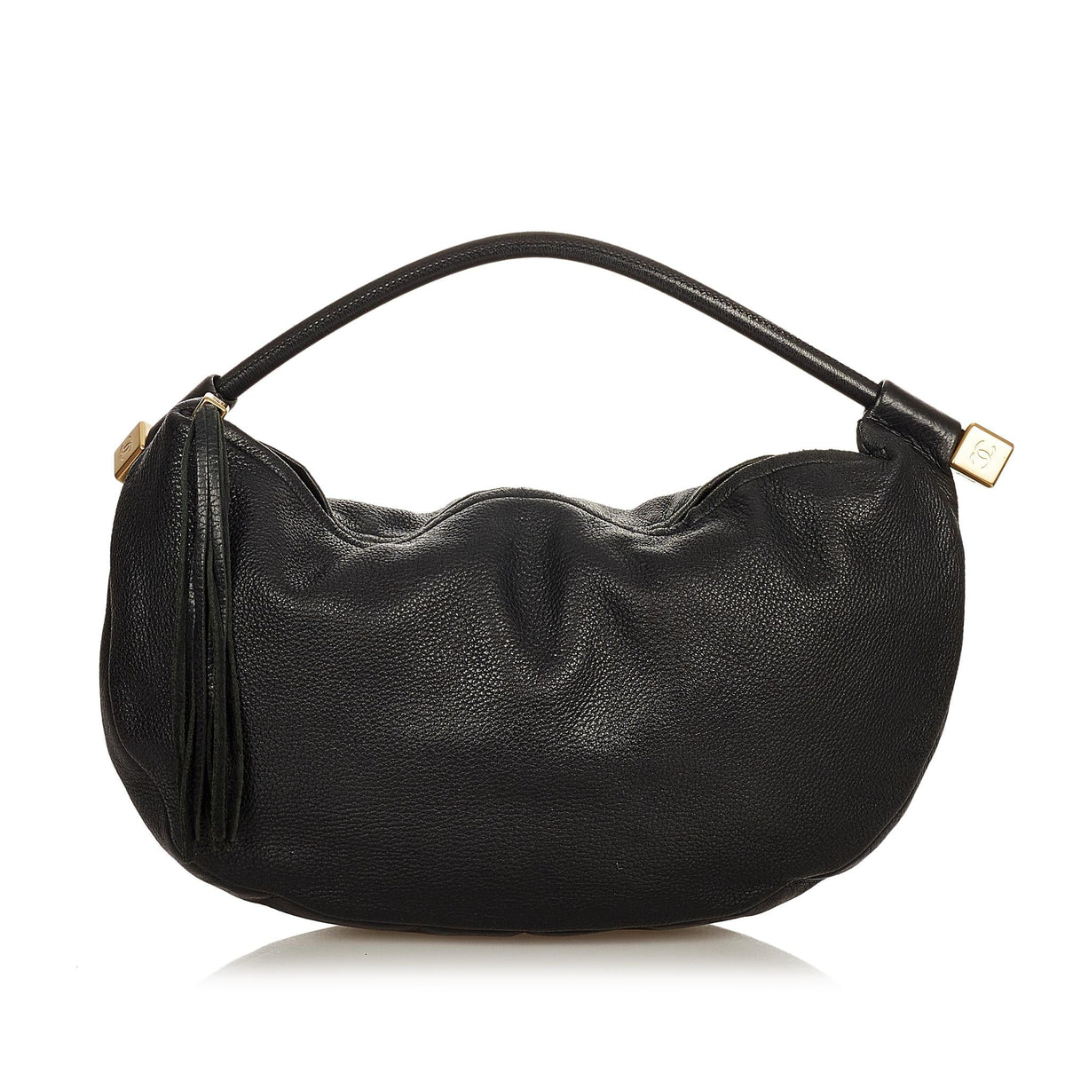 Chanel Caviar Leather Hobo Bag - image 1